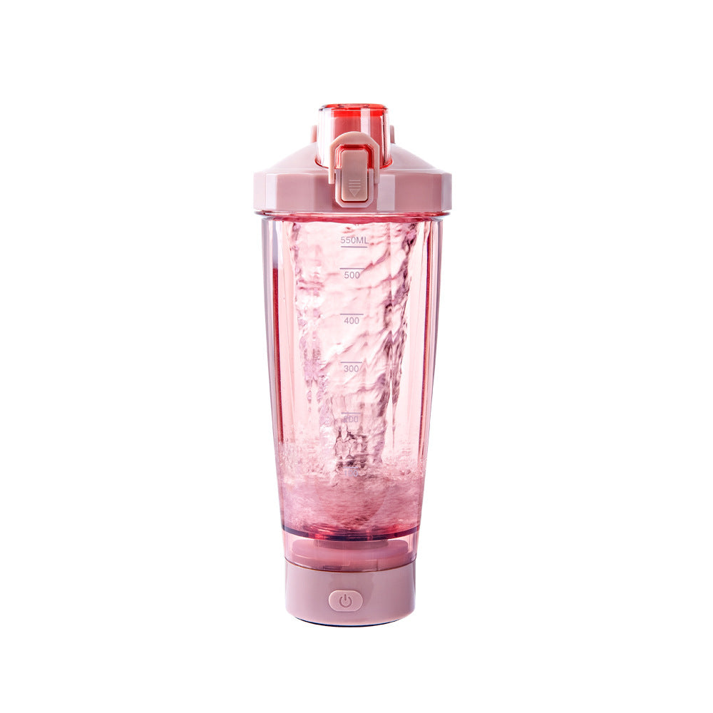 USB Rechargeable Auto Self-Stirring Coffee & Protein Mixing Cup with LED Light