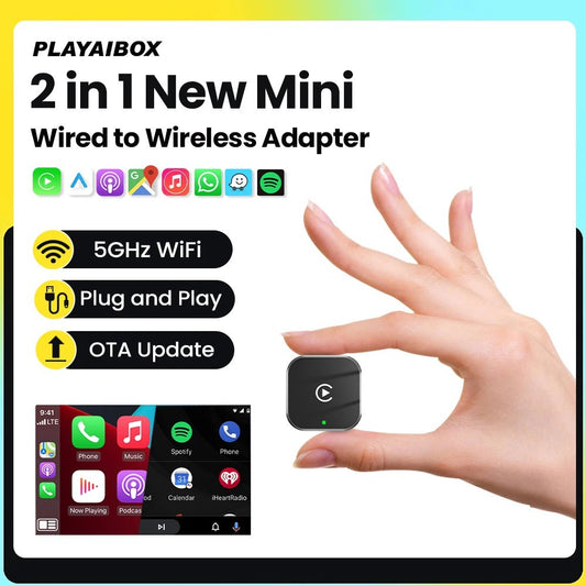 Smart Wireless Adapter – CarPlay & Android Auto Compatible