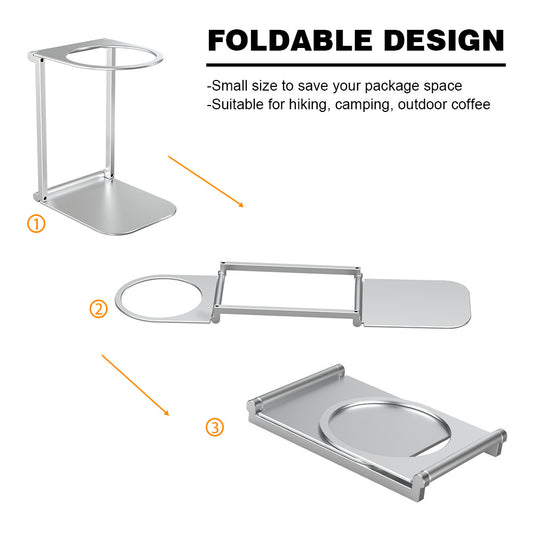 Portable Espresso Machine Stand & Capsule Coffee Bracket