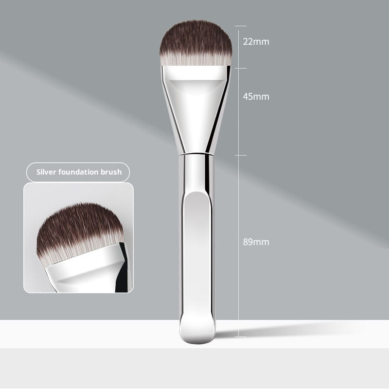 Ultra-Thin Tongue-Shaped Foundation Brush β Flawless, Seamless Makeup Application