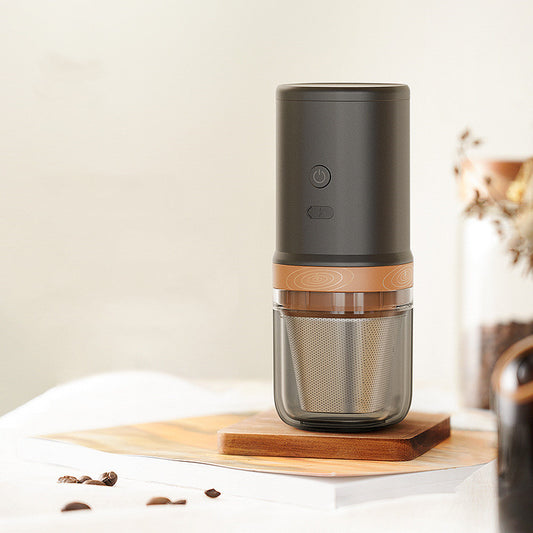 Portable Outdoor Grinding & Brewing Integrated Coffee Machine – Travel-Friendly Espresso Maker
