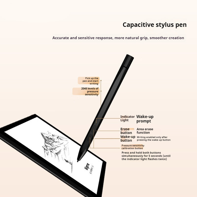 7-inch E-Ink Smart Reader – Perfect for Work, Study & Notes