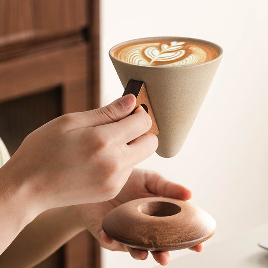 Virelia Vintage Ceramic Mug – High-End Cozy Coffee Experience