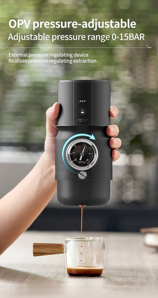 Portable Electric Italian Espresso Machine – Travel & Home Brewing