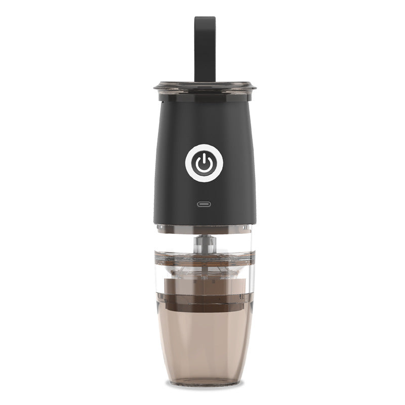 Portable Coffee Machine & Grinder – USB Electric, Manual, Compact Design