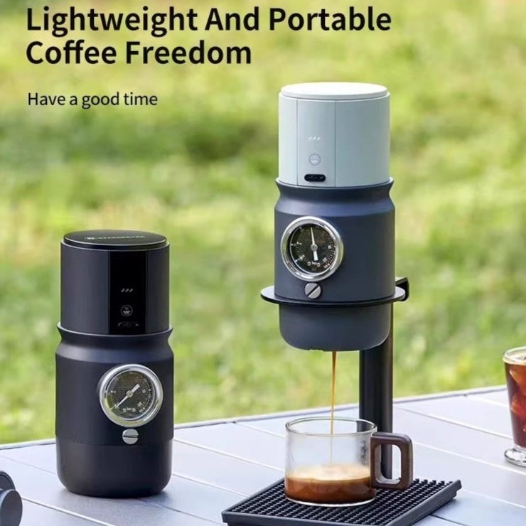 Italian Expresor travel-ready espresso machine – compact and portable for coffee lovers