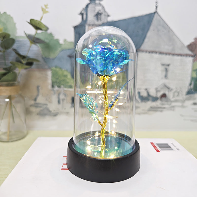 Luminous Glow Night Lamp – Glass Dome Edition