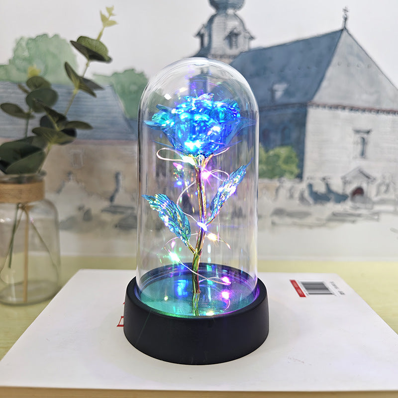 Luminous Glow Night Lamp – Glass Dome Edition