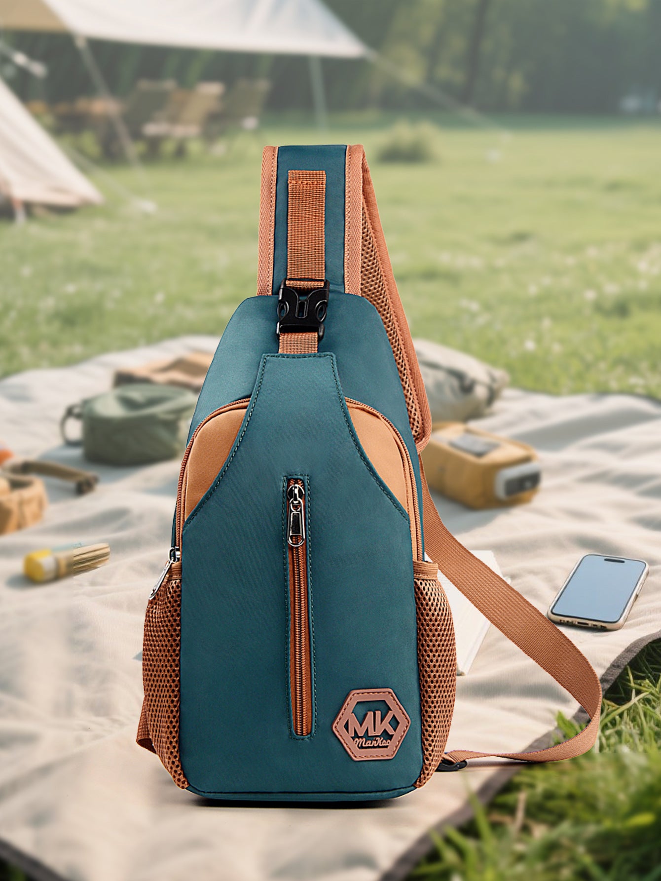 Korean-Style Crossbody Bag – Wear-Resistant & Casual