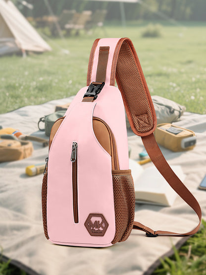 Korean-Style Crossbody Bag – Wear-Resistant & Casual