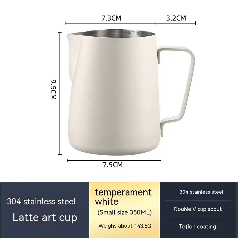 Professional Stainless Steel Milk Frothing Pitcher – Latte Art Barista Jug