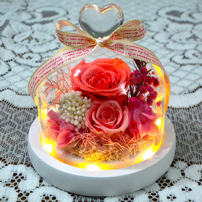 Handcrafted Glass Love Ornament – Qixi Valentine’s Day Gif