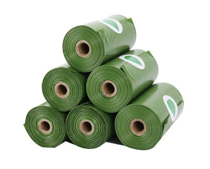 Fragrance-Degradable Dog & Cat Poop Bags with Dispenser – Boxed, Eco-Friendly & Convenient