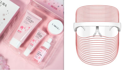 LED Facial Mask 7 Modes – Skin Whitening, Anti-Aging & Home Spa Therapy
