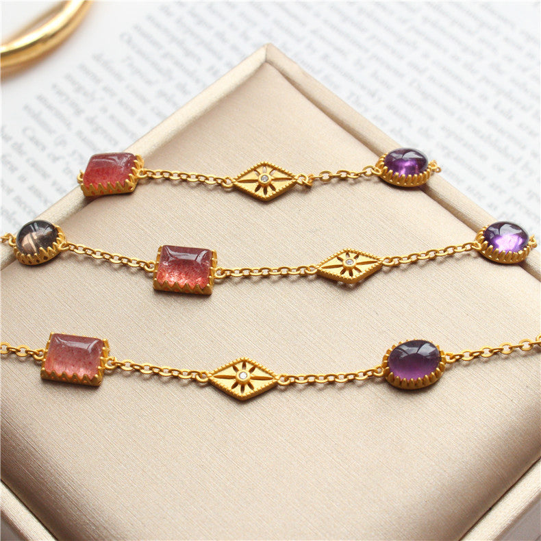Luxury Crystal Multi-Graphic Bracelet – Elegant Statement Jewelry