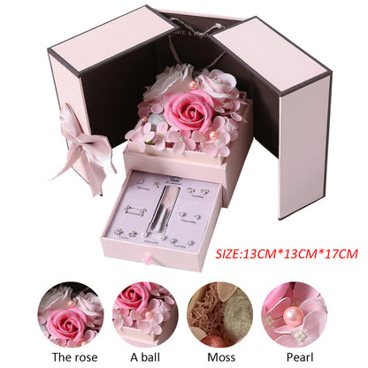 Romantic Pink LED Lamp Gift Box – Perfect Christmas & Valentine’s Day Surprise