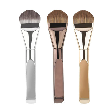 Ultra-Thin Tongue-Shaped Foundation Brush – Flawless, Seamless Makeup Application