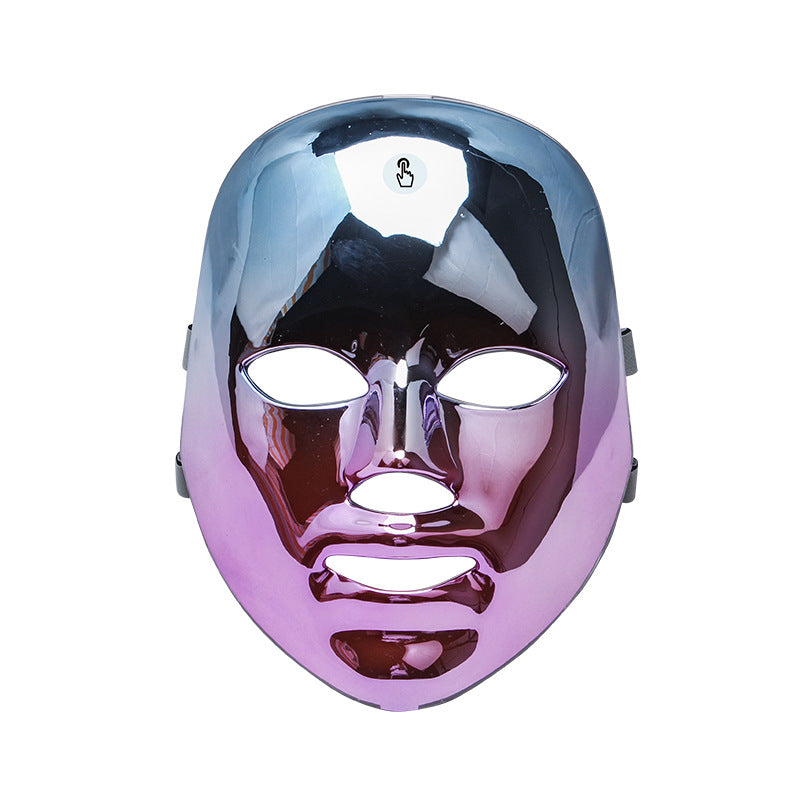 LED Rechargeable Face Mask – Acne & Freckles Treatment with Multi-Color Light Therapy