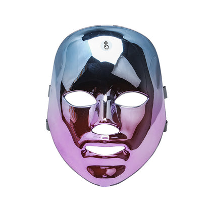 LED Rechargeable Face Mask – Acne & Freckles Treatment with Multi-Color Light Therapy