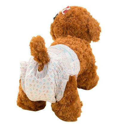 10PCS Dog Diapers – Male & Female, Disposable, Leak-Proof, Eco-Friendly