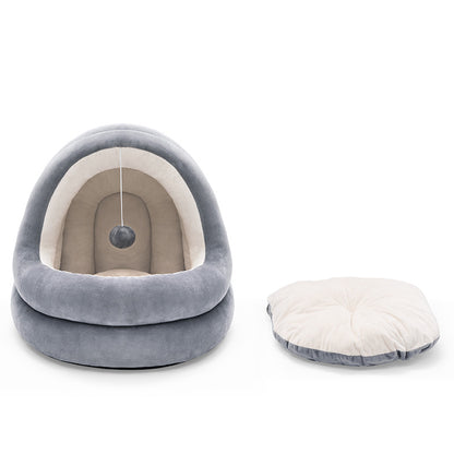 Luxury Cat House Bed – Soft & Cozy Pet Sofa Mat for Cats & Kittens