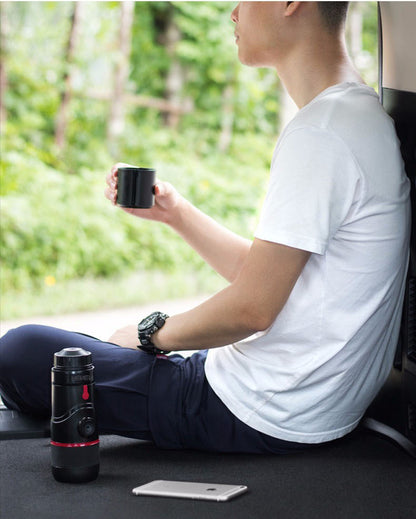 Portable Outdoor Capsule Coffee Machine – Travel & Home Brewing