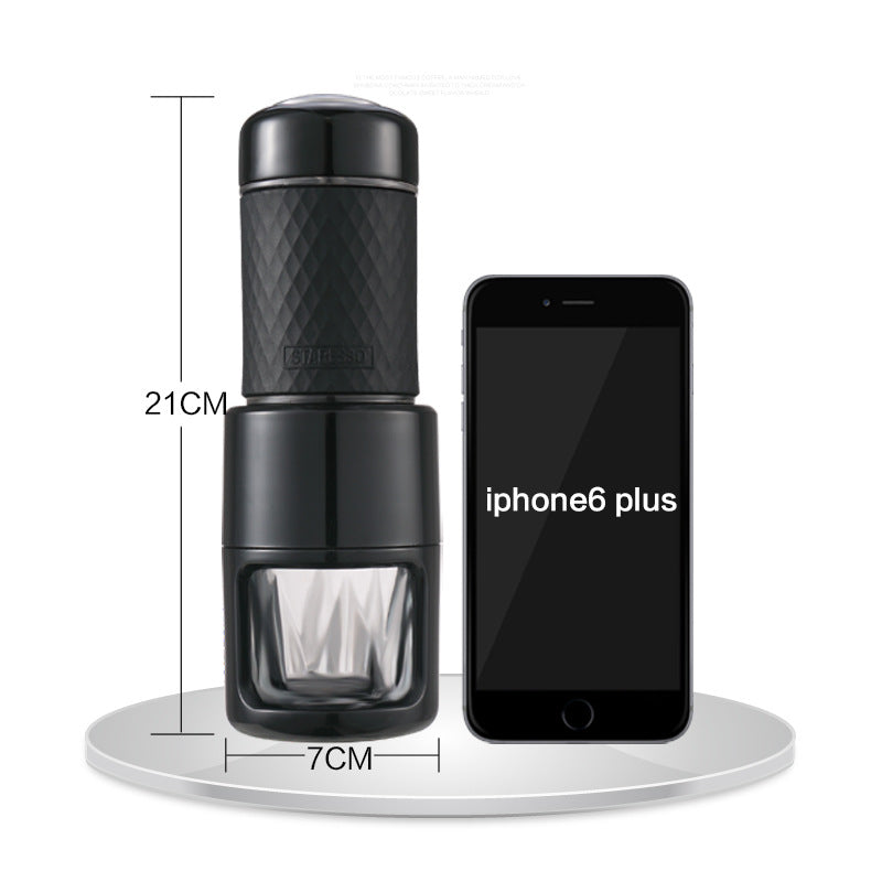 Portable Stainless Steel Manual Espresso Coffee Machine