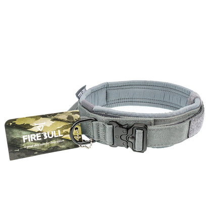Tactical Dog Collar & Leash Set – Heavy-Duty Training Gear for Strong Dogs