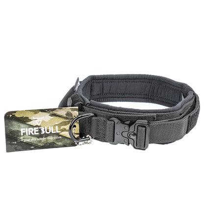 Tactical Dog Collar & Leash Set – Heavy-Duty Training Gear for Strong Dogs