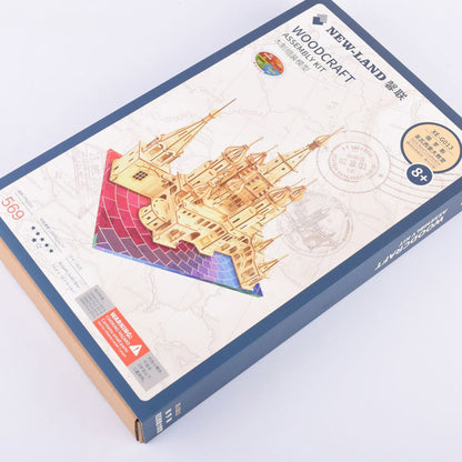 Saint Basil’s Cathedral 3D Wooden Puzzle – Premium Architectural DIY Model Kit