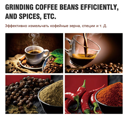 High-Power Electric Coffee Grinder – Fast & Efficient Bean Grinder