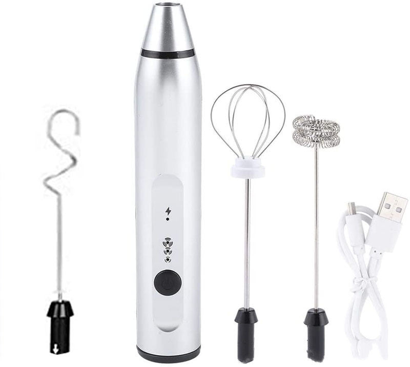 Rechargeable Milk Frother | Egg Beater | Cream & Juice Mixer