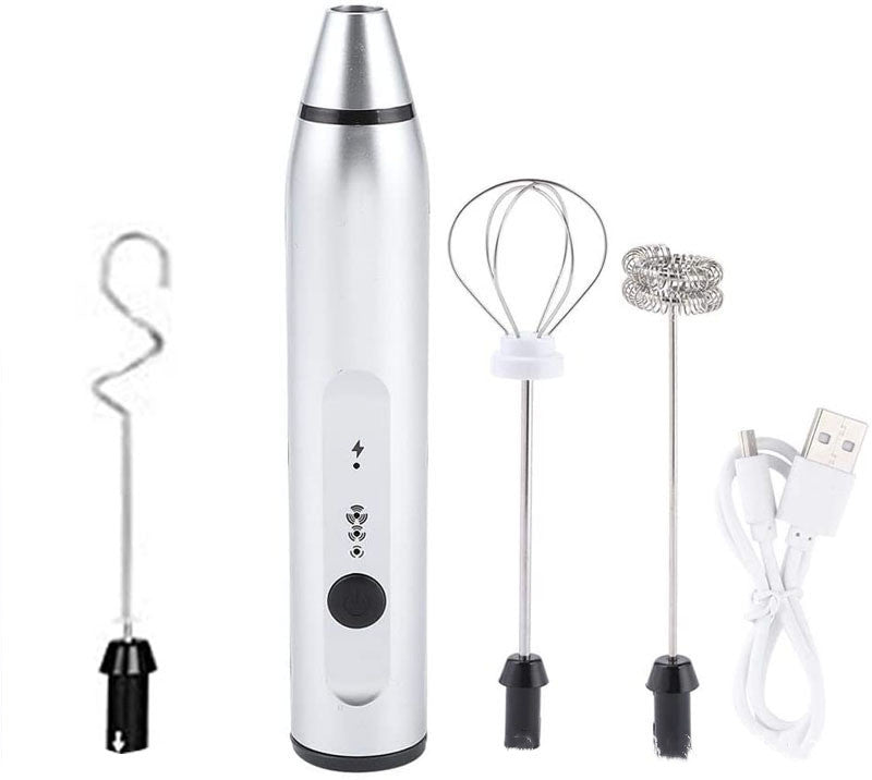 Rechargeable Milk Frother | Egg Beater | Cream & Juice Mixer