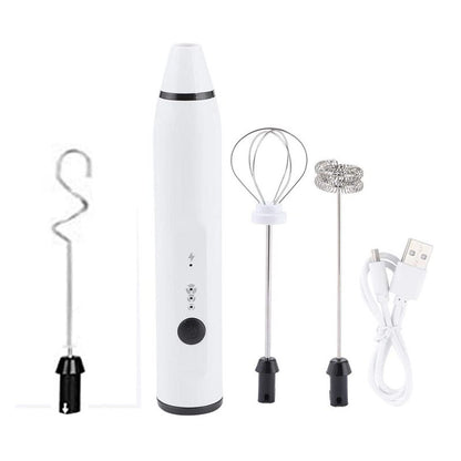 Rechargeable Milk Frother | Egg Beater | Cream & Juice Mixer