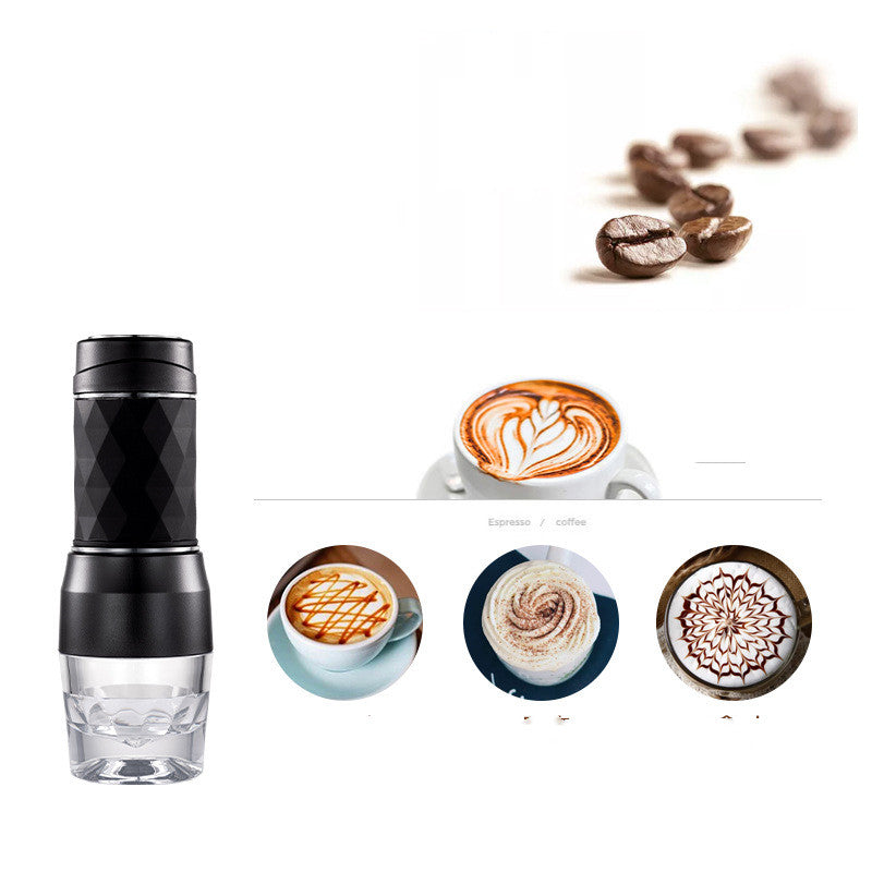 Portable Hand-Press Espresso Machine – Travel & Home Coffee Maker