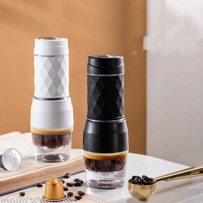 Portable Hand-Press Espresso Machine – Travel & Home Coffee Maker