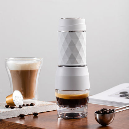 Portable Hand-Press Espresso Machine – Travel & Home Coffee Maker