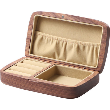 Luxury Travel Jewelry Organizer – Hanging Case for Necklaces, Earrings & Rings