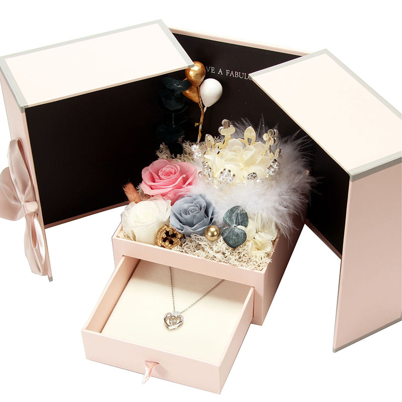 Luxury Eternal Flower Gift Box – Romantic Keepsake & Perfect Gift for Her