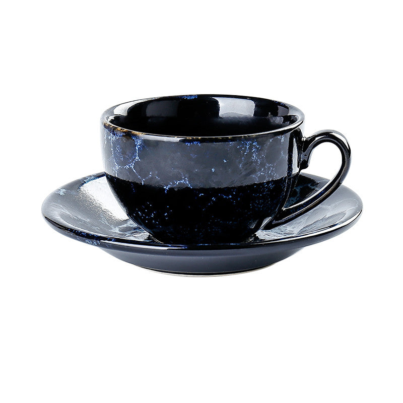 Elegant 250ml Ceramic Latte Coffee Cup - Stylish & Luxury Coffee Set