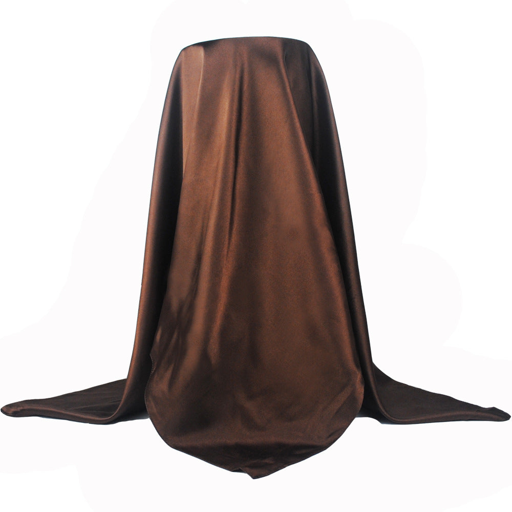 Elegant Satin Imitation Silk Shawl – Lightweight Ladies Headscarf
