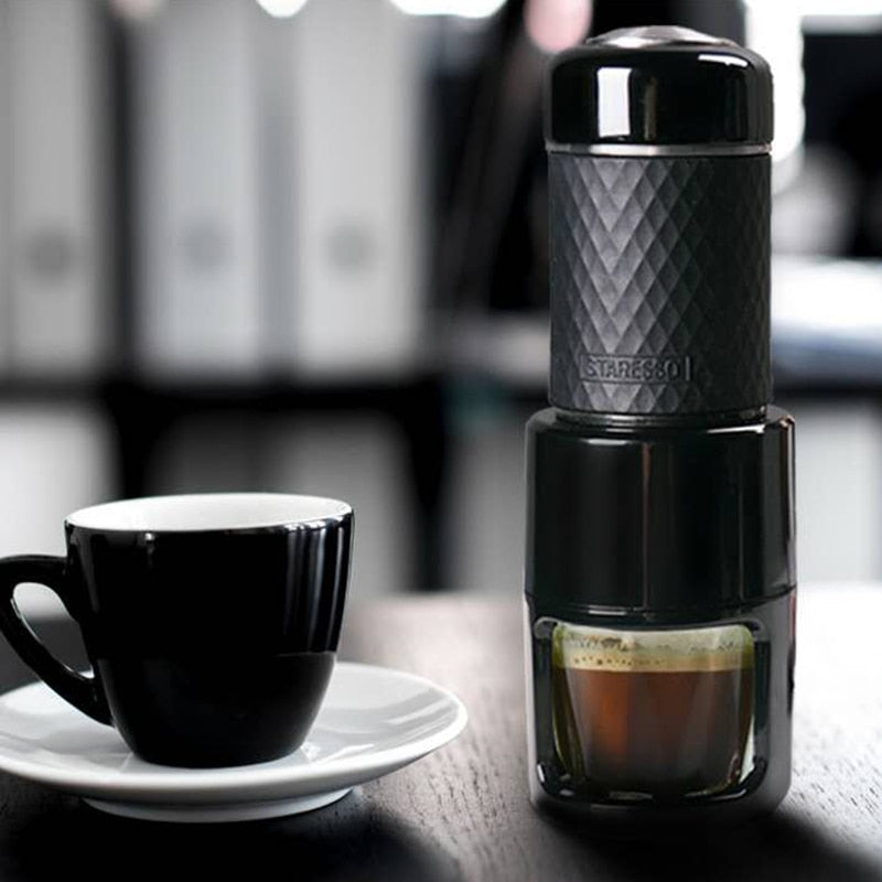 Portable Stainless Steel Manual Espresso Coffee Machine