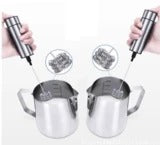 Electric Handheld Milk Frother & Blender – High-Speed Dual Whisk Mixer