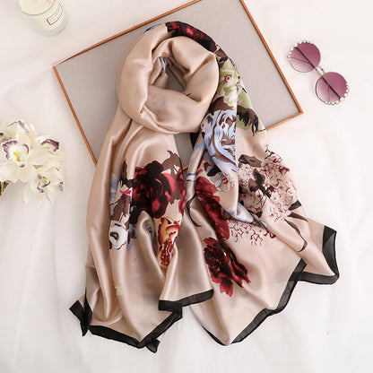 Fashionable Winter Silk Scarf – Long Shawl & Wrap for Women