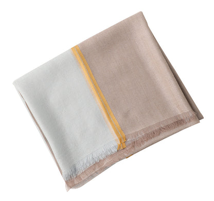 Ring Velvet Long Shawl – Autumn & Winter Cozy Wrap for Women