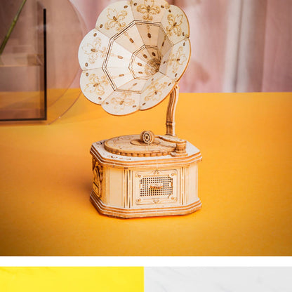 Wooden Model Building Kit – DIY Craft & Elegant Home Décor Piece