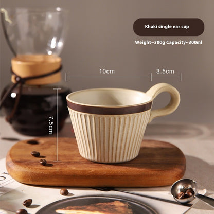 Cozy 2-Pack Vintage Stoneware Coffee Mug – Save More & Sip Together