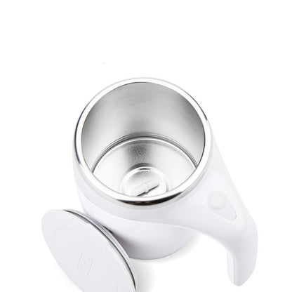 Rechargeable Self-Stirring Coffee & Milkshake Cup – Electric Magnetic Stirring Mug
