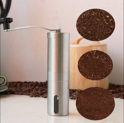 304 Stainless Steel Manual Coffee Brewer – Compact & Elegant Design