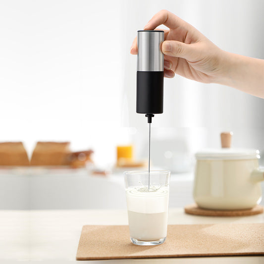 Electric Handheld Milk Frother – Café-Style Coffee Foam Maker